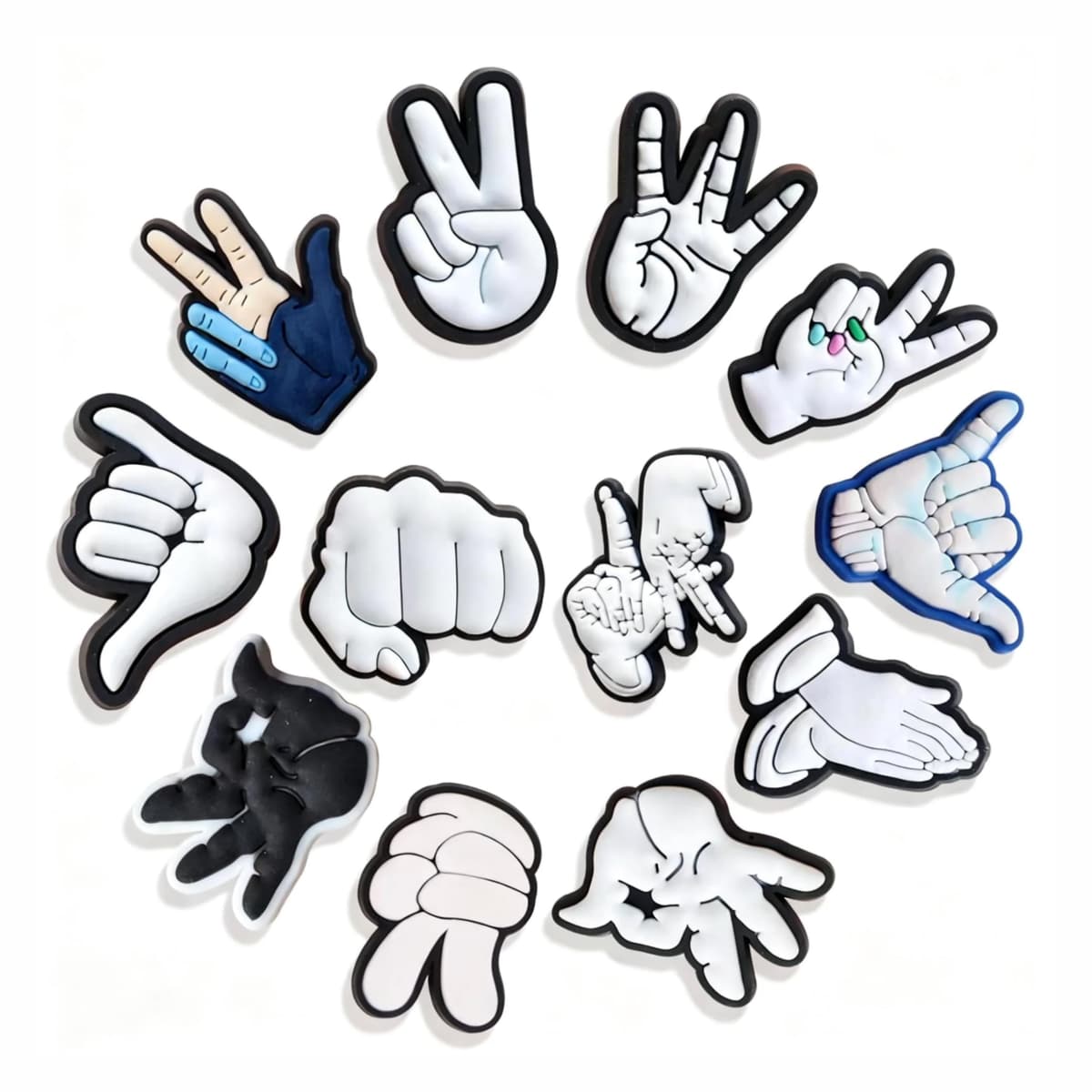 RowGlow 37pcs Zapatos Charm Pins Adornos Para Croc Shoe Charm Accesorios Diy — view 33