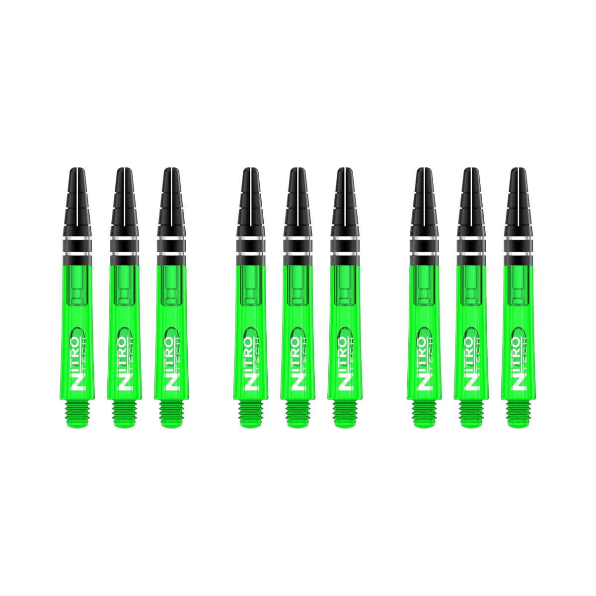 RED DRAGON Nitrotech Ejes de Dardos - 3 Juegos por Paquete (9 Ejes en Total)
