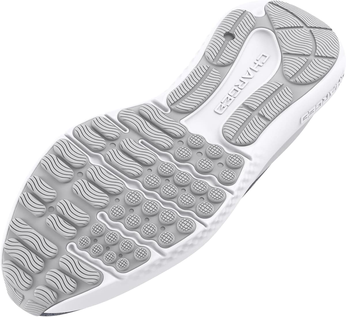 Under Armour UA Charged Surge 4 Men’s Running Shoe 6.5 UK Steel Mod Gray White — view 4