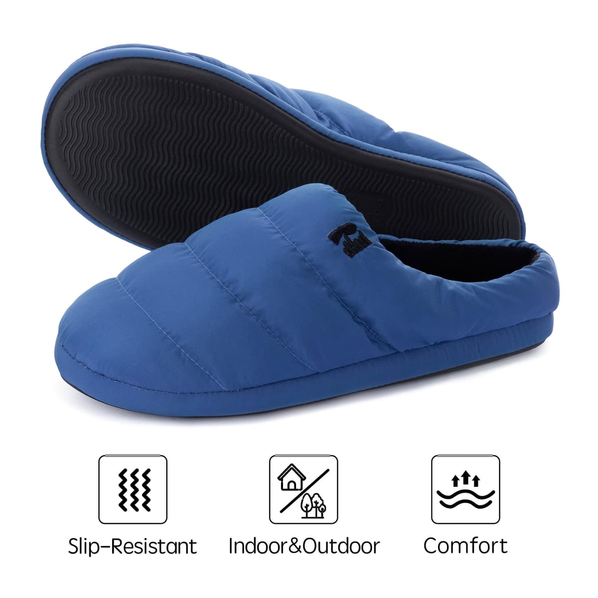 RockDove Zapatillas de Plumas con Espuma de Memoria para Hombre Campground — view 4
