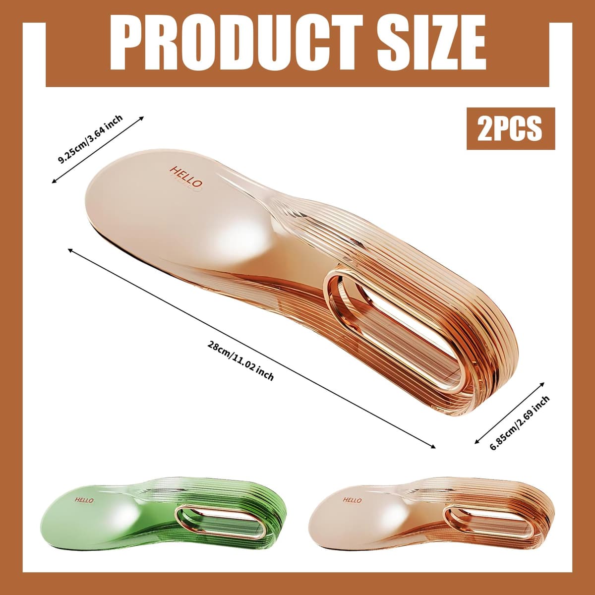 2 Piezas Herramientas para Levantar colchones, Herramienta para Doblar sábanas, Elevador de colchón Easy Lifters, Organizador de sábanas y Colchones Accesorios para Cambiar Sábanas (Naranja, Verde) — view 2