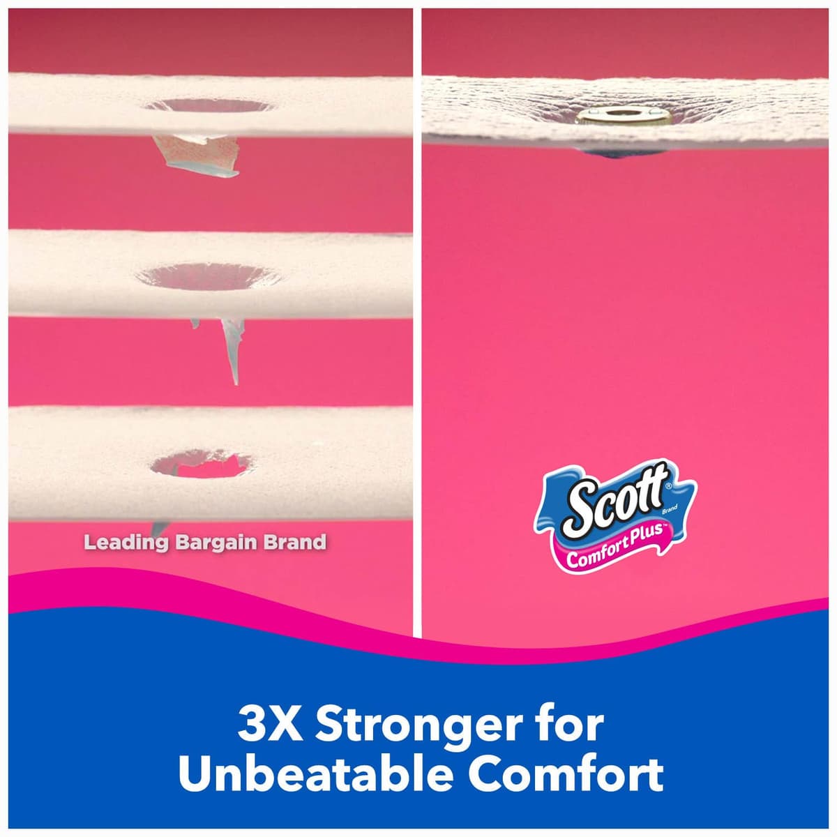 Scott Comfortplus Toilet Paper, Double Roll, Bath Tissue, 18 Count — view 63