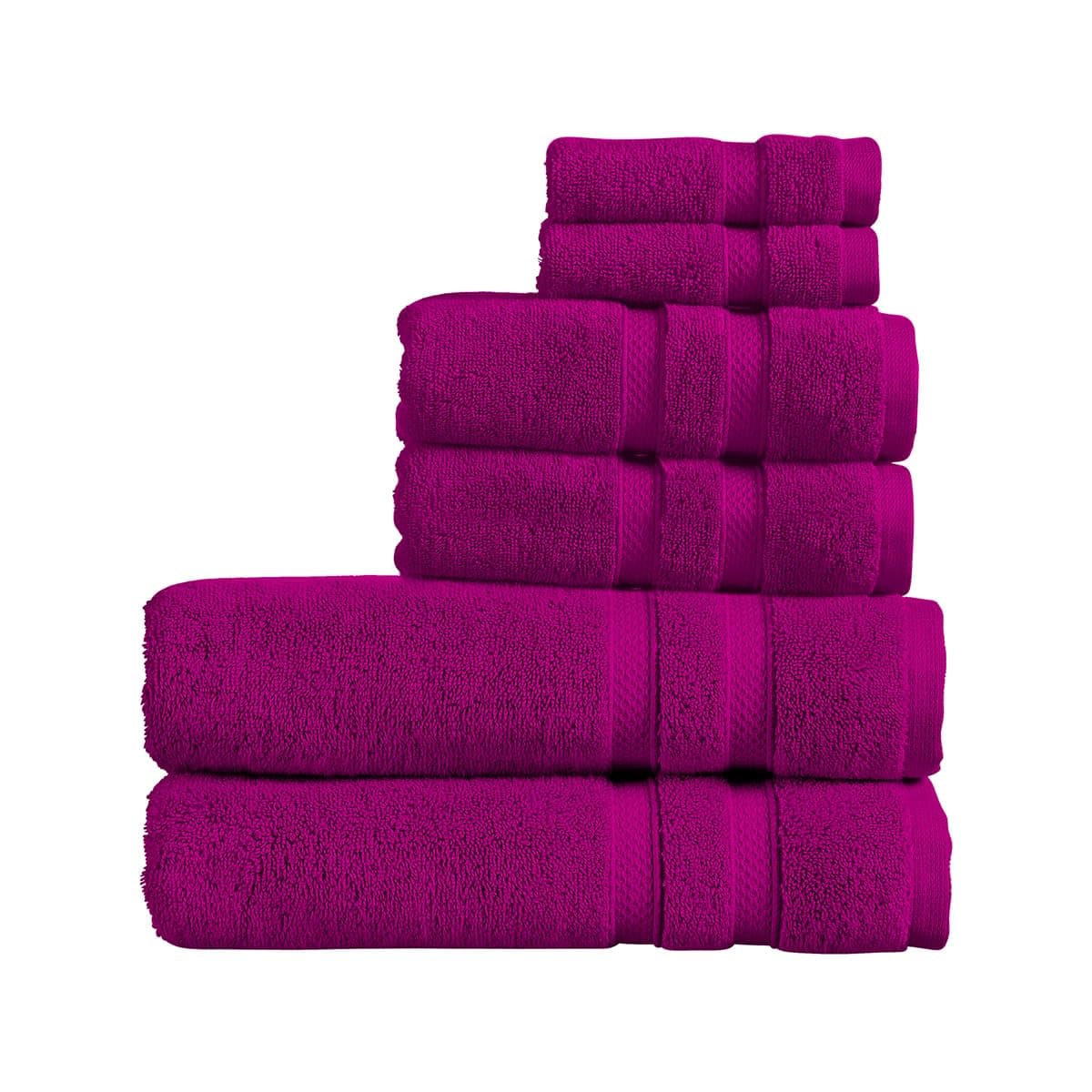 Christy Chroma Bath Towels | Set of 2 | Highly Absorbent Heavyweight 675GSM | Bold and Bright | Soft Velvety Smooth Bathroom Shower Towels | 100% Cotton | Sustainably Made | Ash Grey — view 40
