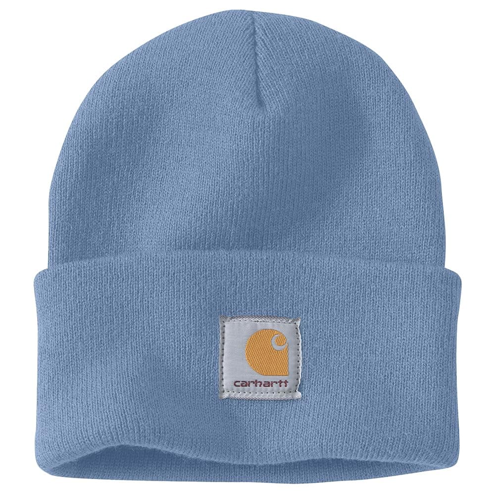 Carhartt Knit Cuffed Beanie, Gorro de punto, Unisex adulto, Azul niebla, Talla única — view 64