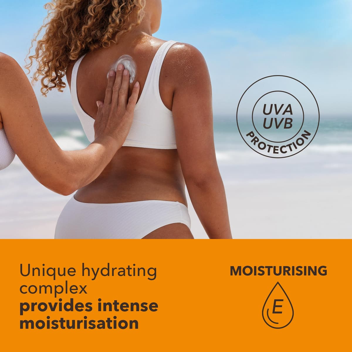 Piz Buin Moisturising Sun Lotion SPF 30 (200ml), Water-Resistant Piz Buin 30 Sunscreen with Advanced UVA/UVB Protection, Skincare with Glycerin and Feverfew PFE Plant Extract — view 3