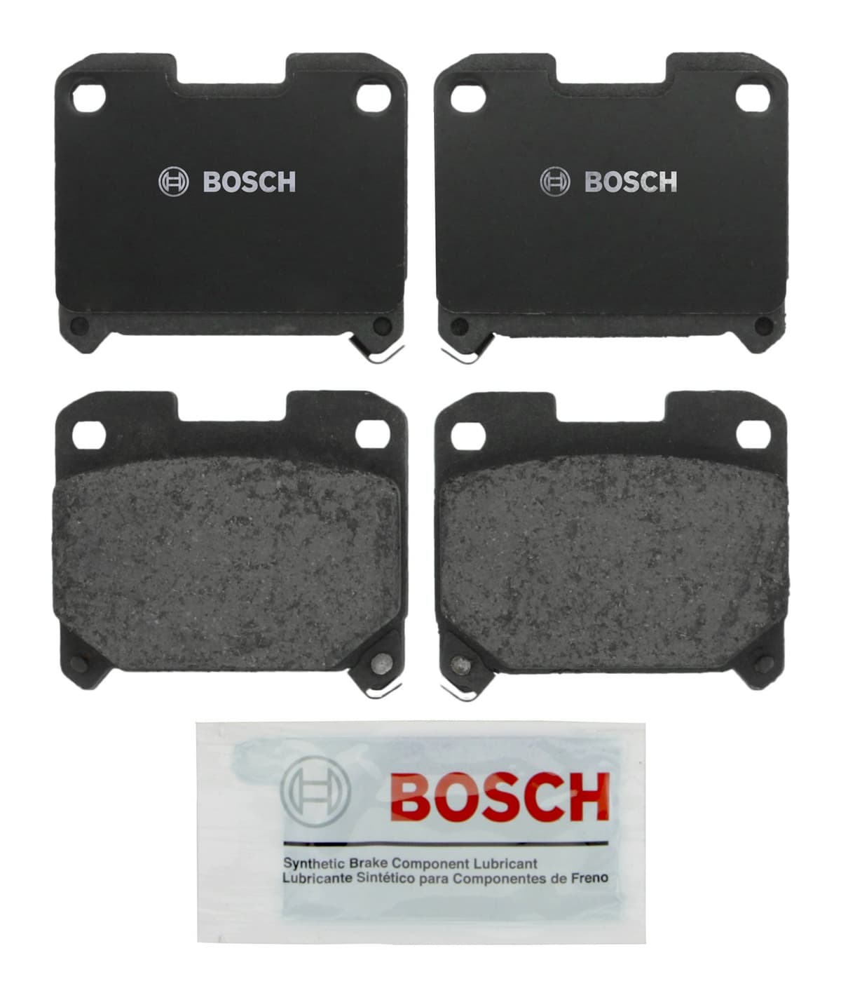 Bosch BC914 QuietCast Premium Ceramic Disc Brake Pad Set For: Acura ILX; Honda Accord, Civic, CR-V, Element, Fit, Front — view 185