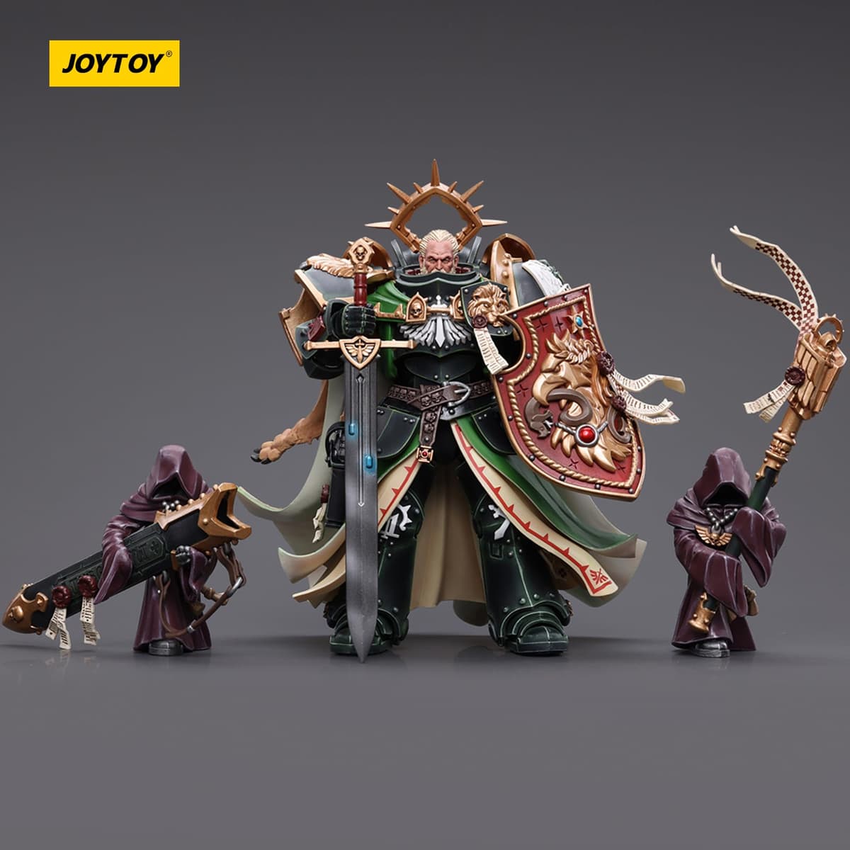 JOYTOY JT7882 Warhammer 40K The Dark Angels, Dark Angels Primarch Lion EL'Jonson 1/18 figuras de acción modelo — view 5