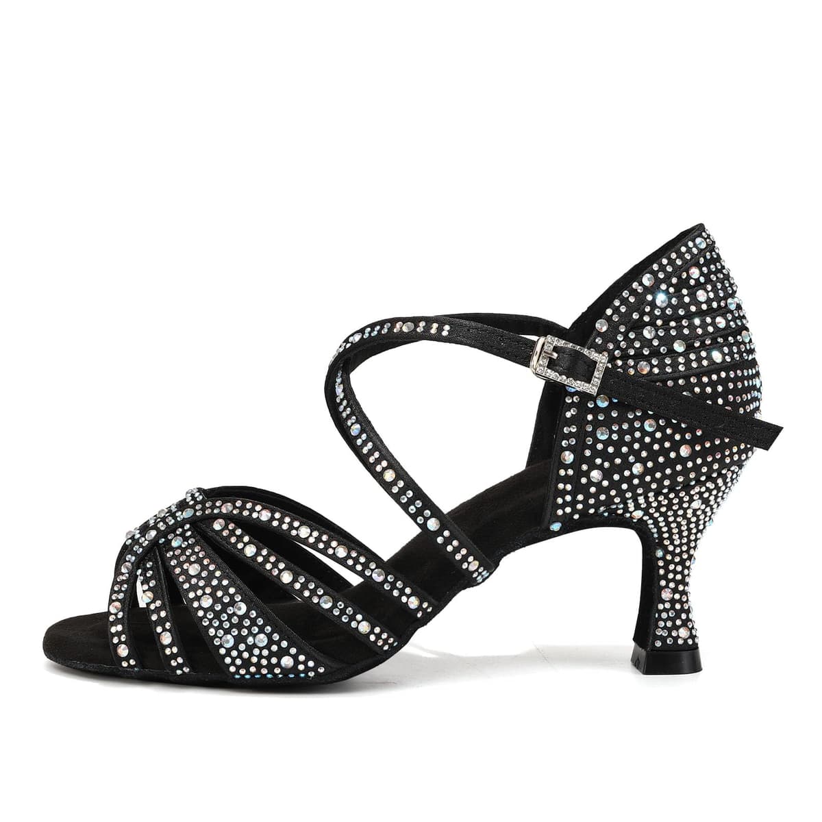 HROYL Zapatos de Baile Latino Mujer Salsa y Bachata Zapatos Baile de Salón,Modelo YCL356 — view 11
