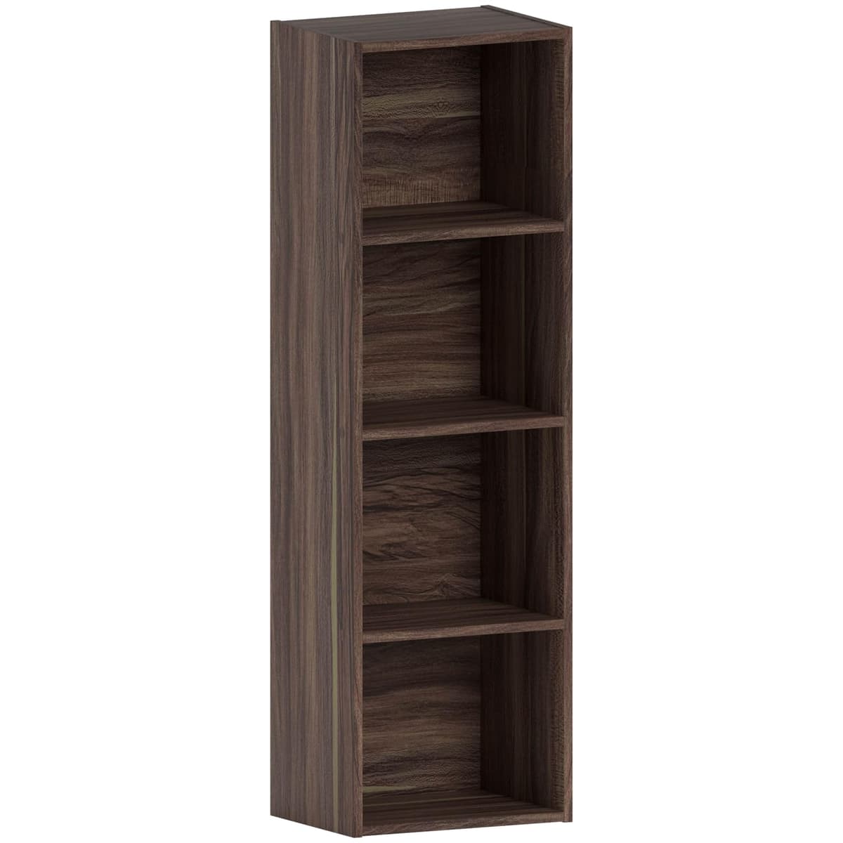 Vida Designs Oxford 3 Tier Cube Bookcase, White Wooden Shelving Display Storage Unit Office Living Room Furniture — view 39