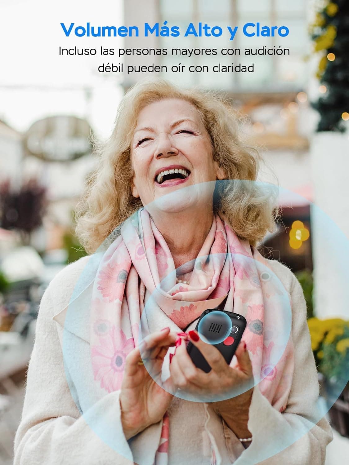 SweetLink S2 Plus Mobile Phone for Elderly, 2023 2G gsm Senior Large Key and High Volume Mobiles, SOS Button, 1400mAh Battery — view 2
