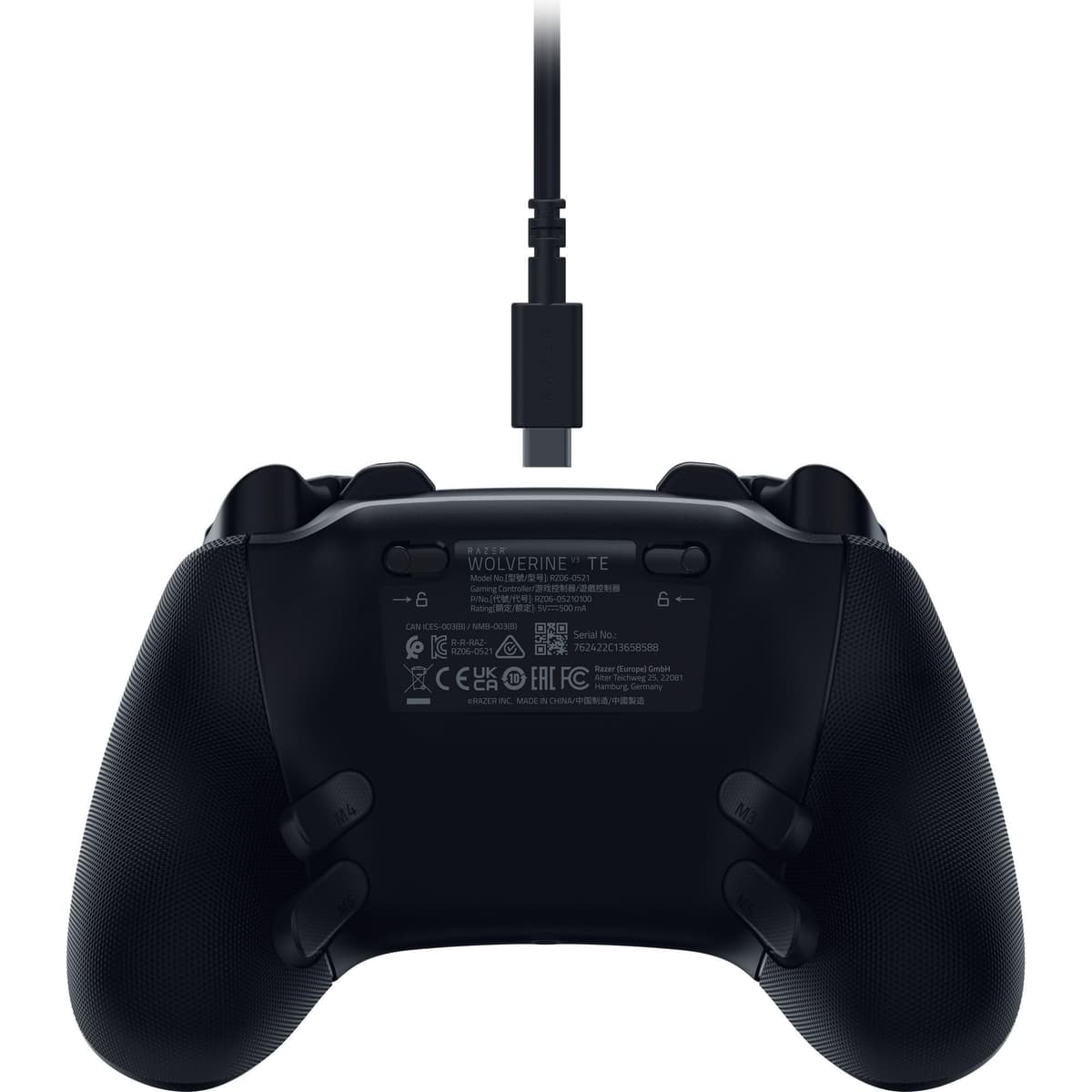 Razer Wolverine V3 Tournament Edition - Mando de deportes con cable para Xbox X|S y PC (botones de acción táctiles Mecha, HyperTriggers Pro, D-Pad de 8 direcciones, cable USB-C de 3m) Negro — view 10