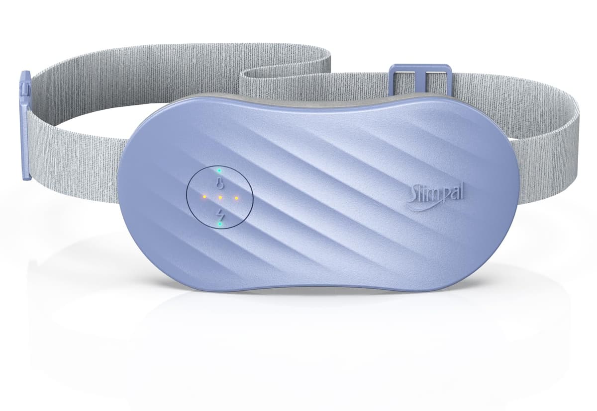 Almohadilla térmica portátil Slimpal, cinturón calefactor inalámbrico recargable para mujer, color blanco — view 28