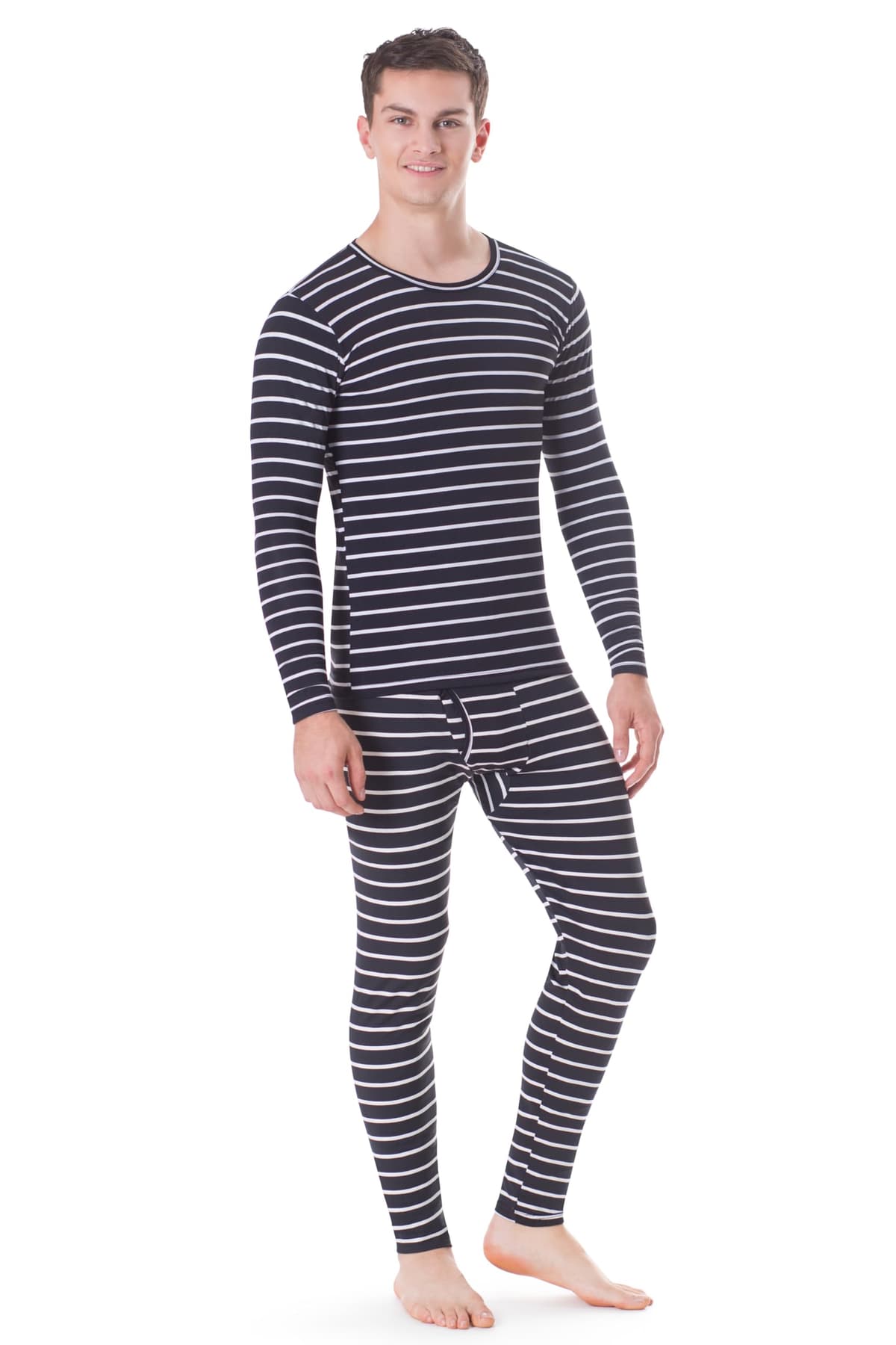 Rocky Thermal Underwear Men Long Johns Men Thermal Underwear Thermals Mens Base Layer Mens Thermals Top and Bottom Set — view 8