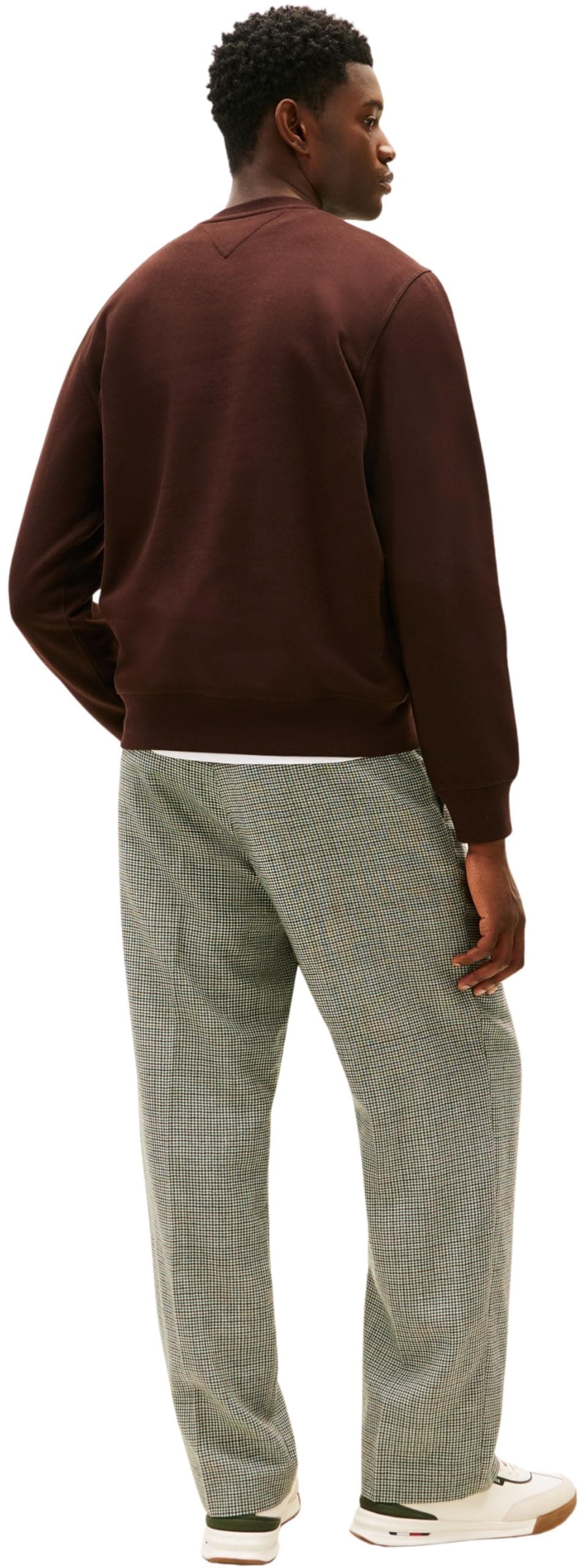 Tommy Hilfiger Adaptive ESS Seasonal Fleece Crewneck Mw0mw40000 Sudadera sin Botones Hombre (Pack de 1) — view 2
