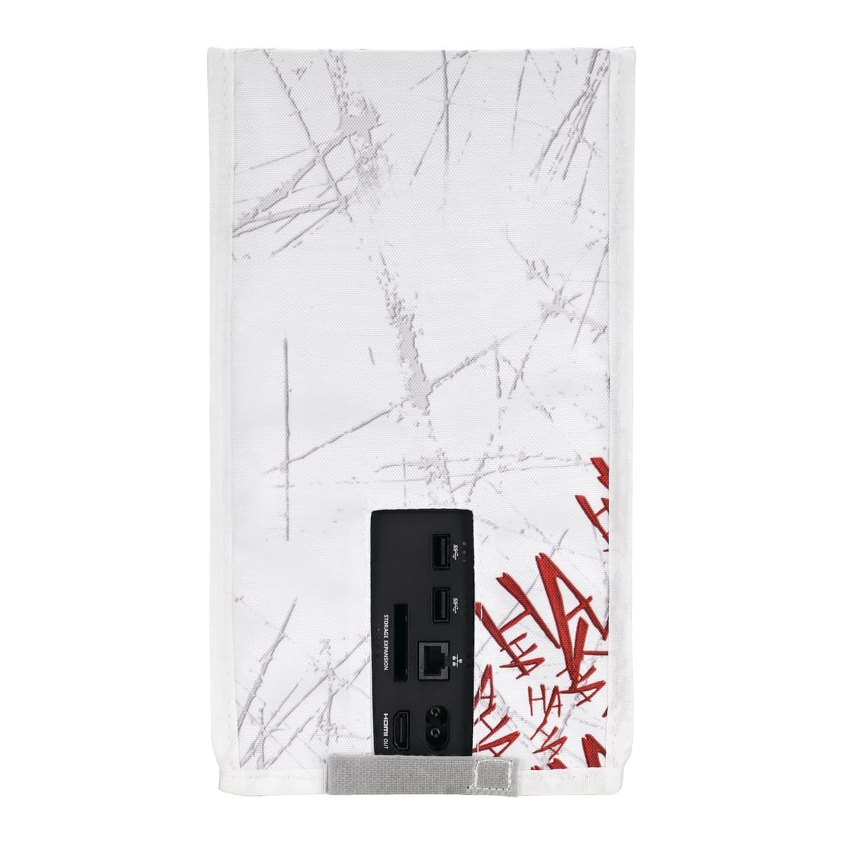 PlayVital Funda Vertical Antipolvo para Xbox Series X - Cubierta Protectora Resistente al Agua con Forro Suave y Acceso Fácil a Puertos, Accesorio Compatible con Xbox Series X Consola (Clown Hahaha) — view 9