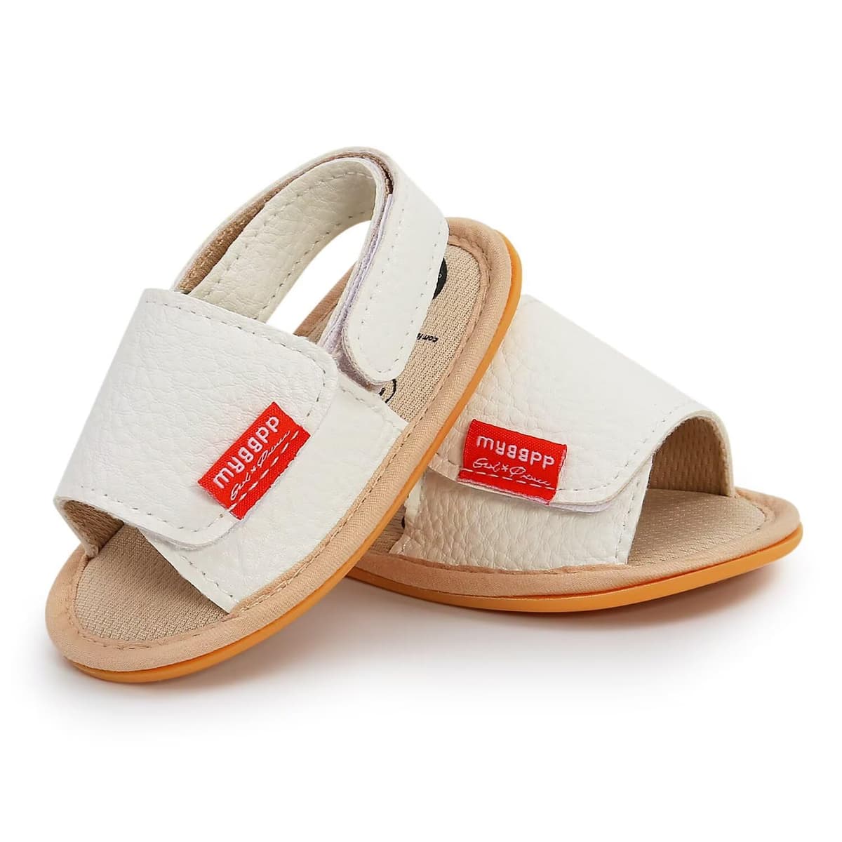 Sandalias de piel sintética para bebés, niños y niñas, transpirables, para la playa, para caminar, suela suave, antideslizantes, para exteriores — view 5