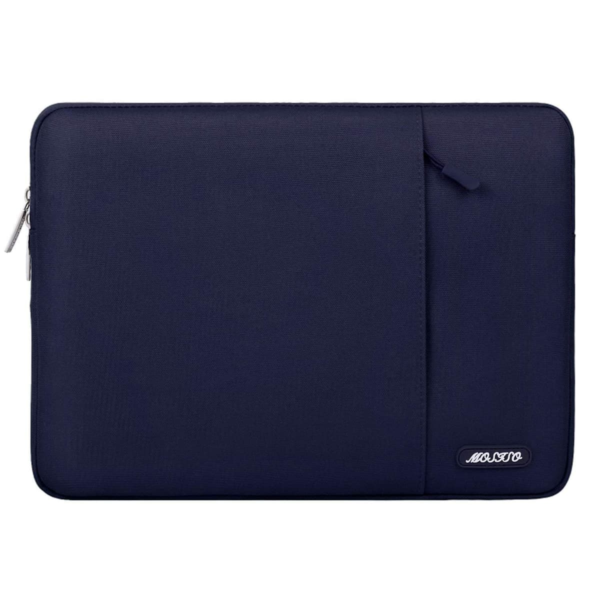 MOSISO Laptop Case 13.3 inch, 13-13.3 inch Laptop Sleeve Compatible with MacBook Air/Pro 13/Pro 14 M5 M4 M3 M2 M1, HP Dell ASUS Lenovo,Polyester Vertical Computer Sleeve Bag with Pocket, Gray — view 55