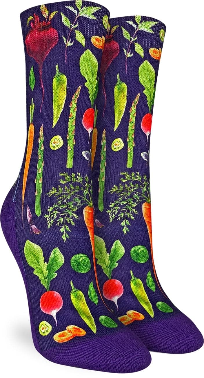 Good Luck Sock Women's Floral Dinosaurs Socks, Shoe Size 5-9 — view 199