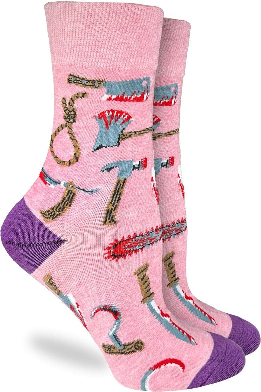 Good Luck Sock Women's Floral Dinosaurs Socks, Shoe Size 5-9 — view 86