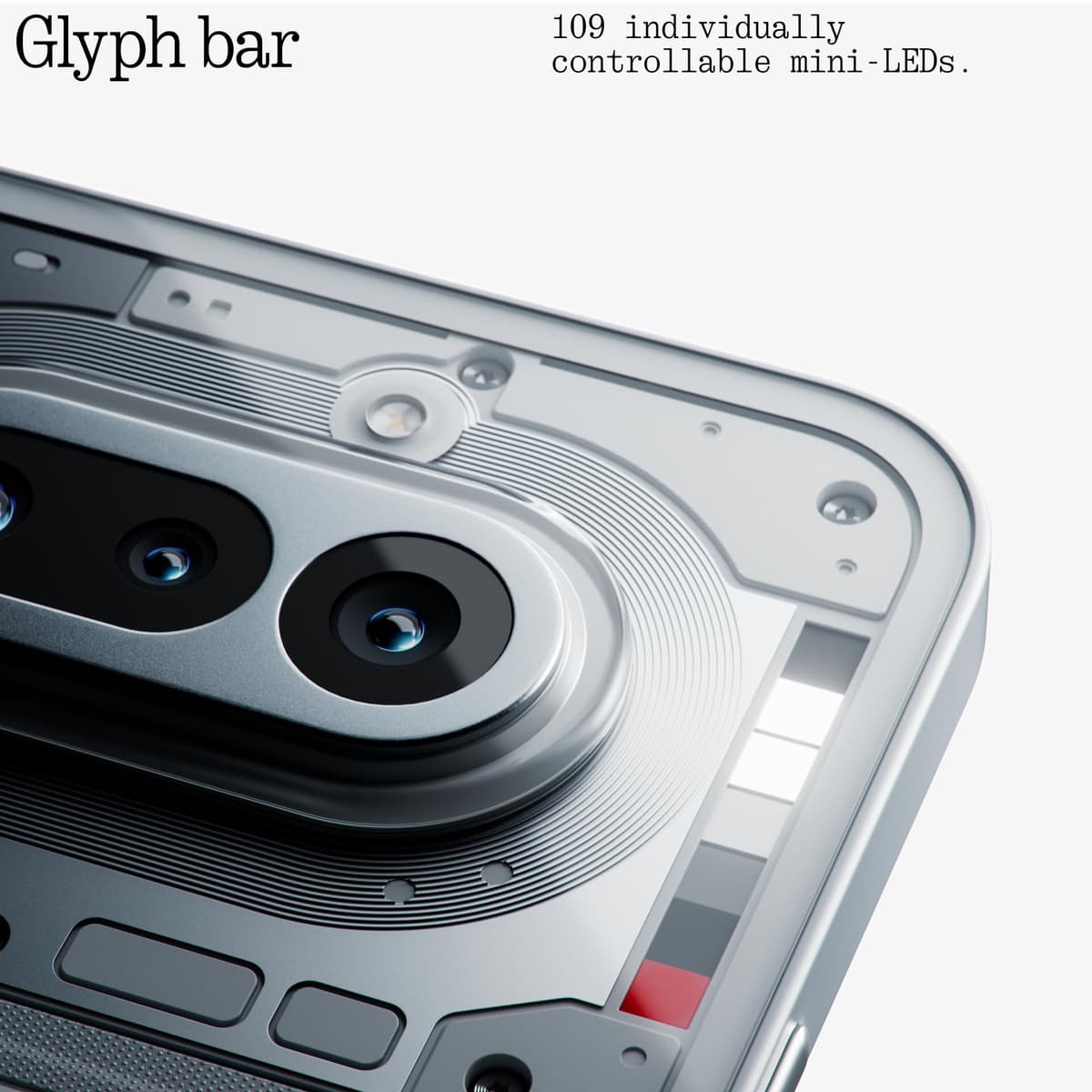 Nothing Phone (4a) - Triple Cámara 50MP, Ultra Zoom 70x, Smartphone Transparente, Batería Larga Duración, Carga Rápida 50W, AMOLED 120Hz, Glyph Bar, 8GB+256GB - Negro — view 4