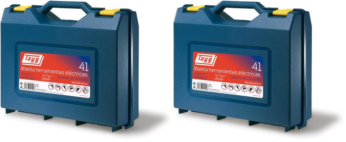 Tayg - Maleta herramientas eléctricas no 40, Color Azul Oscuro, 385 x 330 x 130 mm — view 10