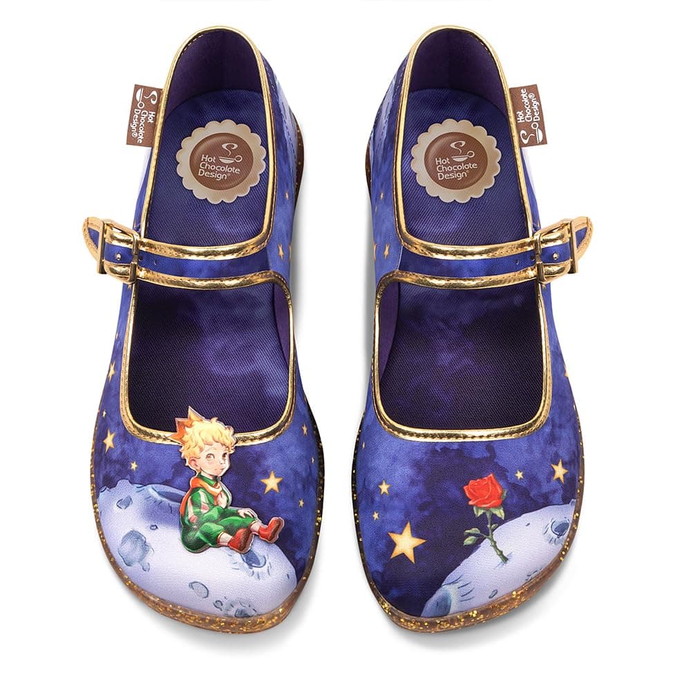 Hot Chocolate Design Chocolaticas Funky Canvas Women's Mary Jane Flat Shoes — view 59