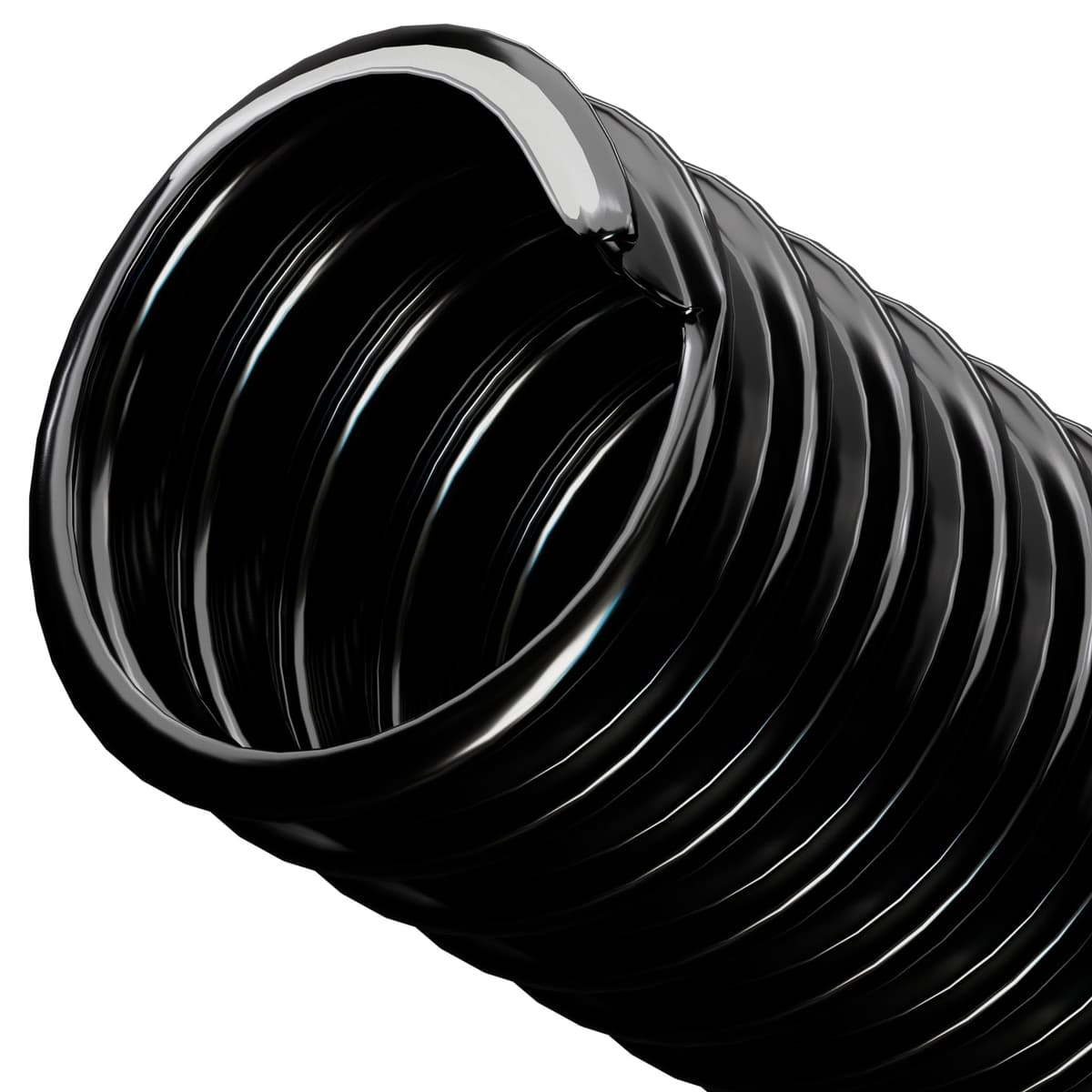 50mm / 2" PVC Corrugated Flexible Duct Hose 50 Metre / 164 Ft — view 5