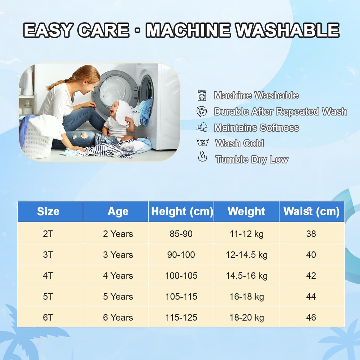 FLYISH DIRECT Calzoncillos de Entrenamiento, Braguitas de Aprendizaje Reutilizables para Niños, Ropa Interior Absorbente para el Aprendizaje del Uso del baño — view 6
