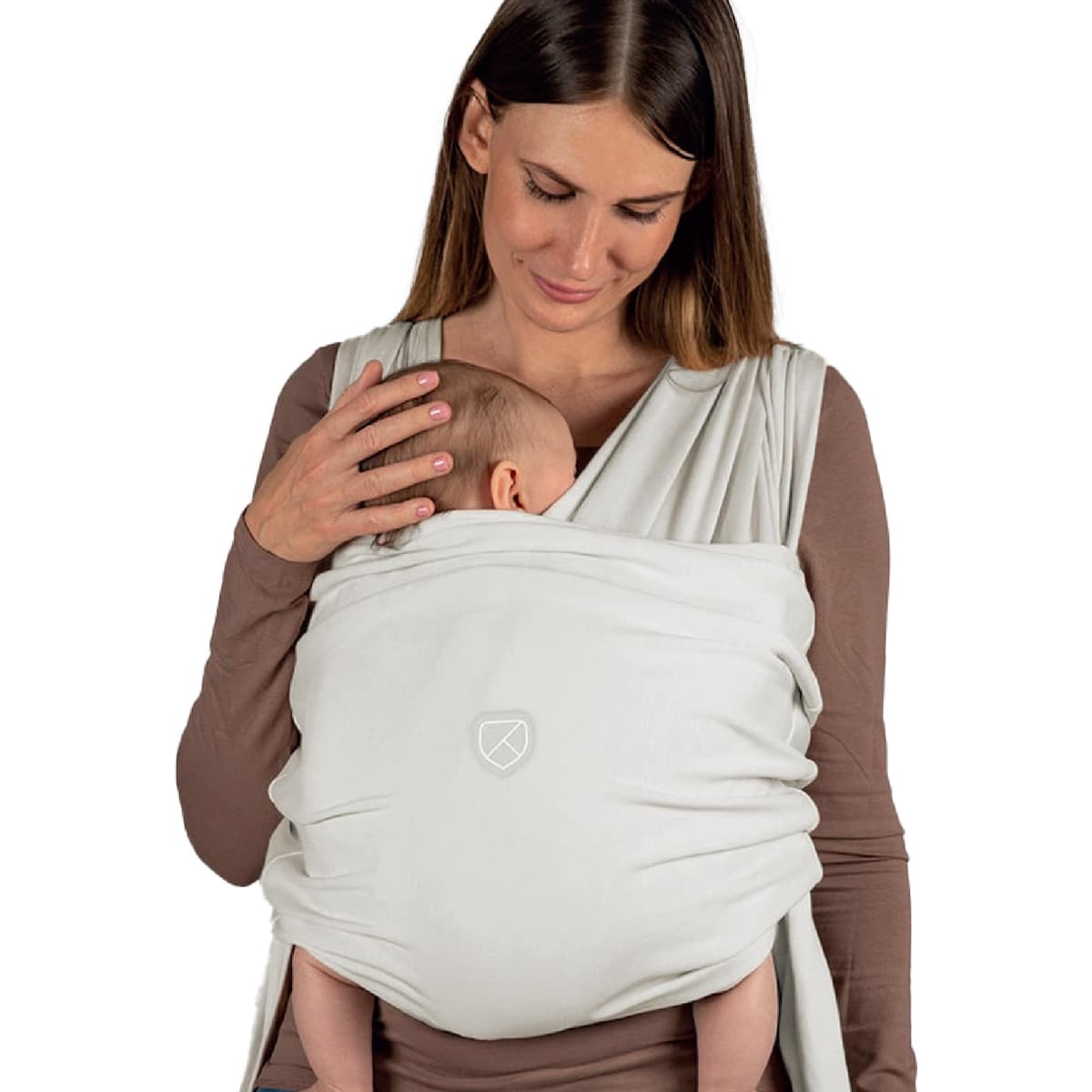 Koala Babycare Fular portabebes- Cuddle Band 2.0 – Portabebes recien nacido homologado hasta 15 kg 100% algodón - Ajustable y unisex