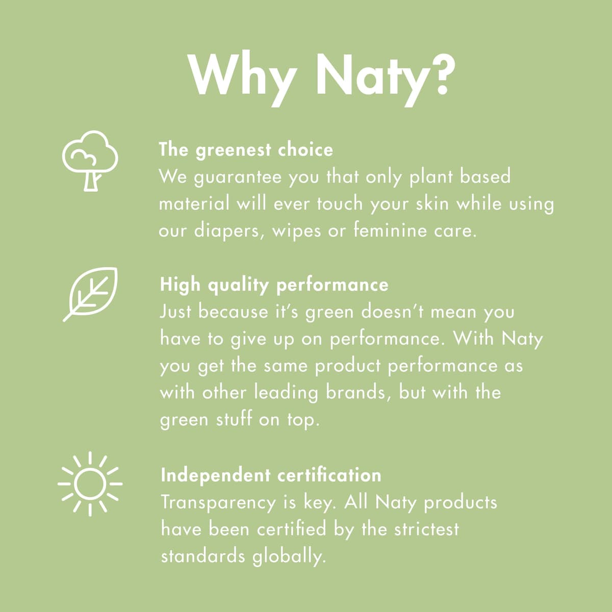 Naty compostable nappy bags | Easy tie handles | Fragrance-free nappy sacks for baby nappy changing & disposal, travel and pet waste |Plant-based bags for prams | On-the-go use | 50 count — view 5