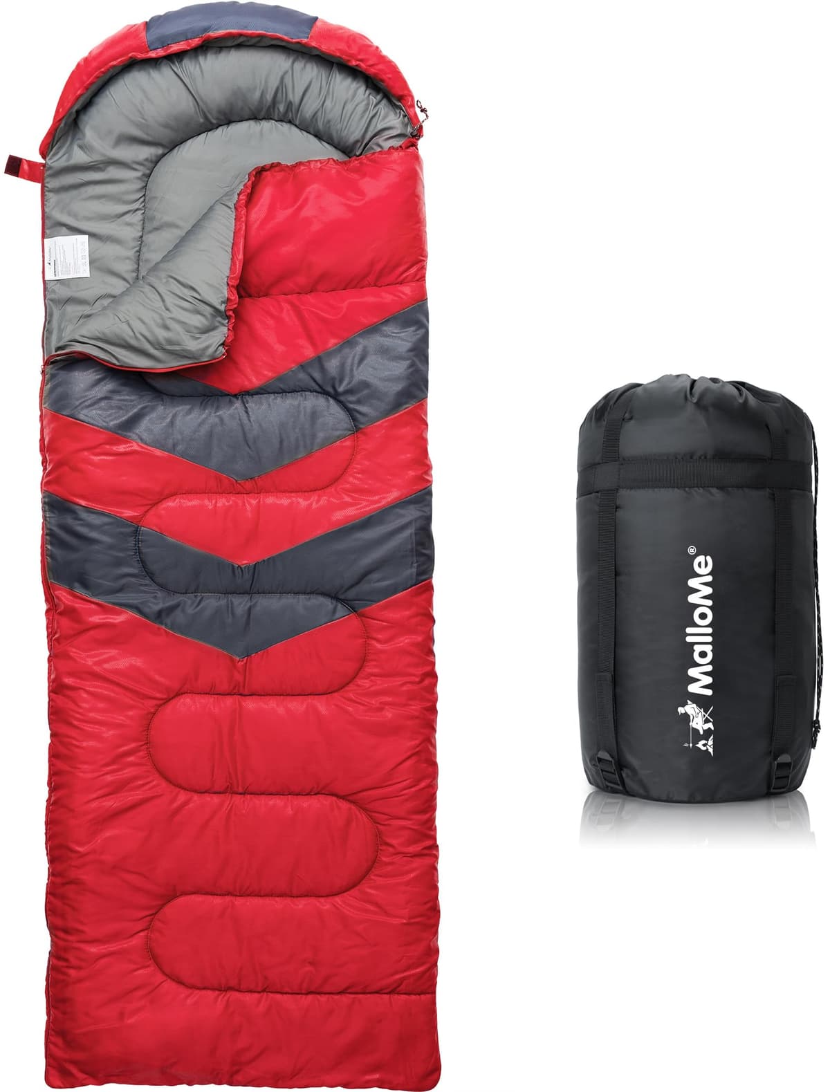 MalloMe – Saco de Dormir para Adulto, niño, Invierno, Verano, Primavera, otoño, plumón para 1 Persona, Impermeable, Bolsas de Dormir y Senderismo – Bolsa de Dormir Ultraligera, compacta para Dormir — view 16