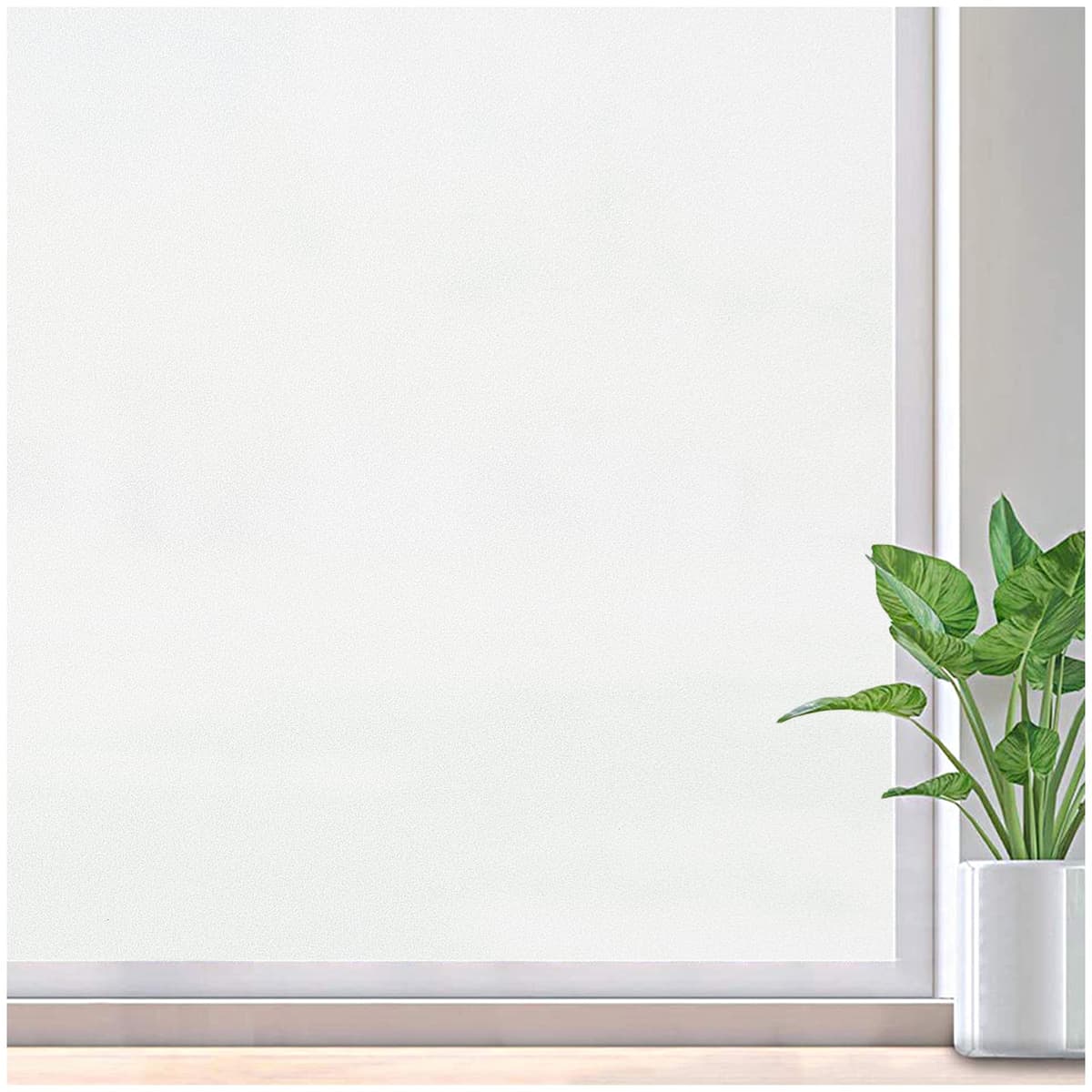 Lifetree Reflective One Way Window Film Privacy: Mirror Window Tint Film Heat Control Sun Blocker, UV Anti Glare Film Clear Day and Night for Home Office (Silver, 44.5 * 200cm) — view 12