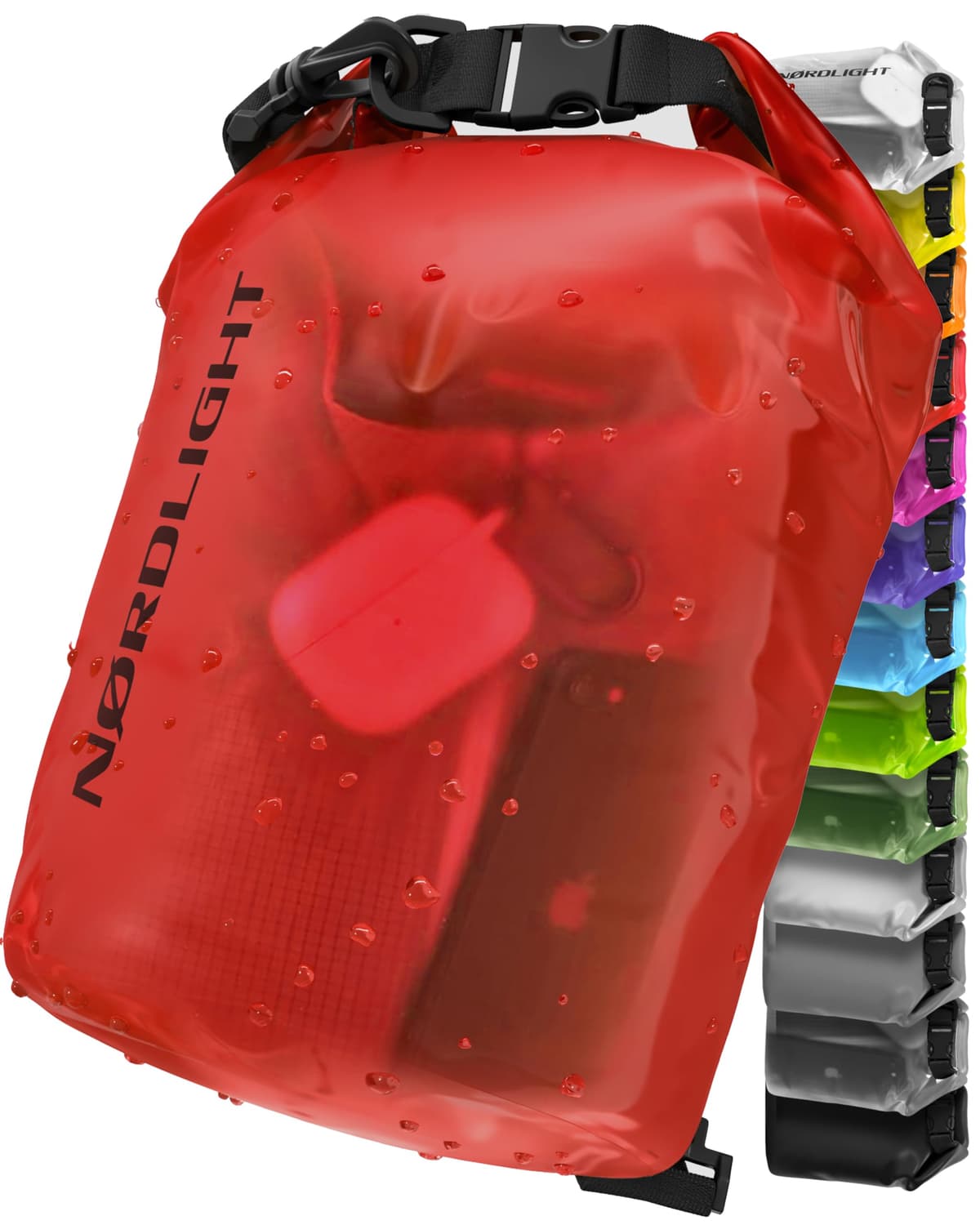 Nordlight Mochila Impermeable Roll Top 25L - Hybrid 25" | Bolsa Seca Con Compartimento Para Portátil De 15 Pulgadas, Bolsillos Exteriores E Interiores, Sistema De Transporte Acolchado — view 16