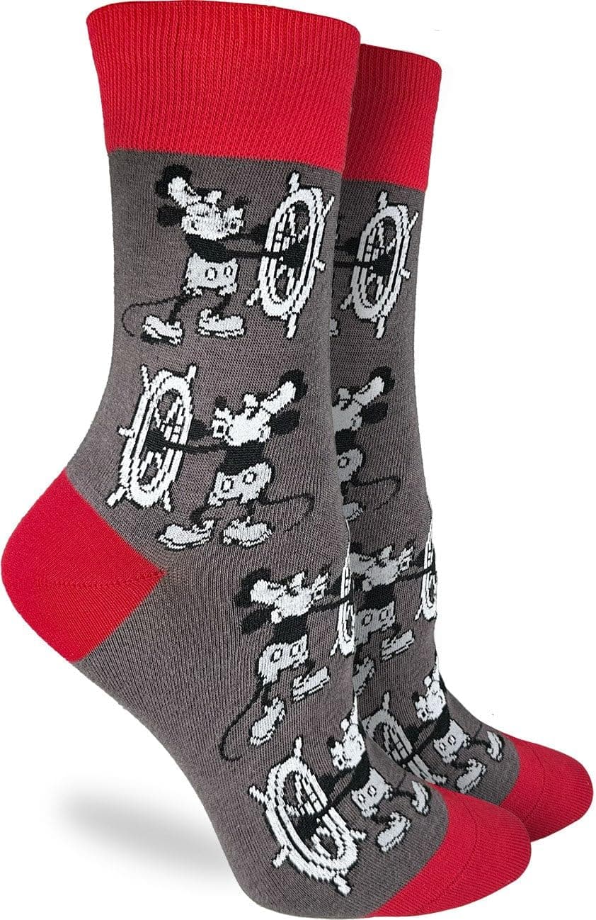 Good Luck Sock Women's Floral Dinosaurs Socks, Shoe Size 5-9 — view 283