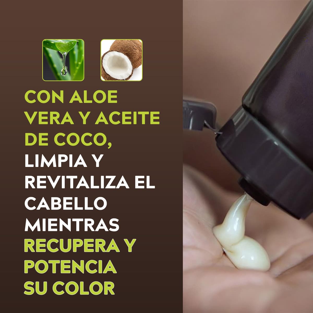 Just For Men Control GX Champú Reductor de Canas para Hombre, Reduce Las Canas Gradualmente en Cada Lavado, Con Aceite De Coco Y Aloe Vera, Para Todos Los Tonos, 118ml — view 5