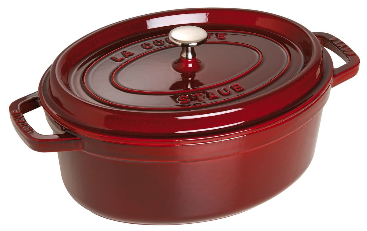 STAUB Cacerola/Cocotte de Hierro Fundido Ovalada, 17 cm, 1 L, Gris grafito — view 26