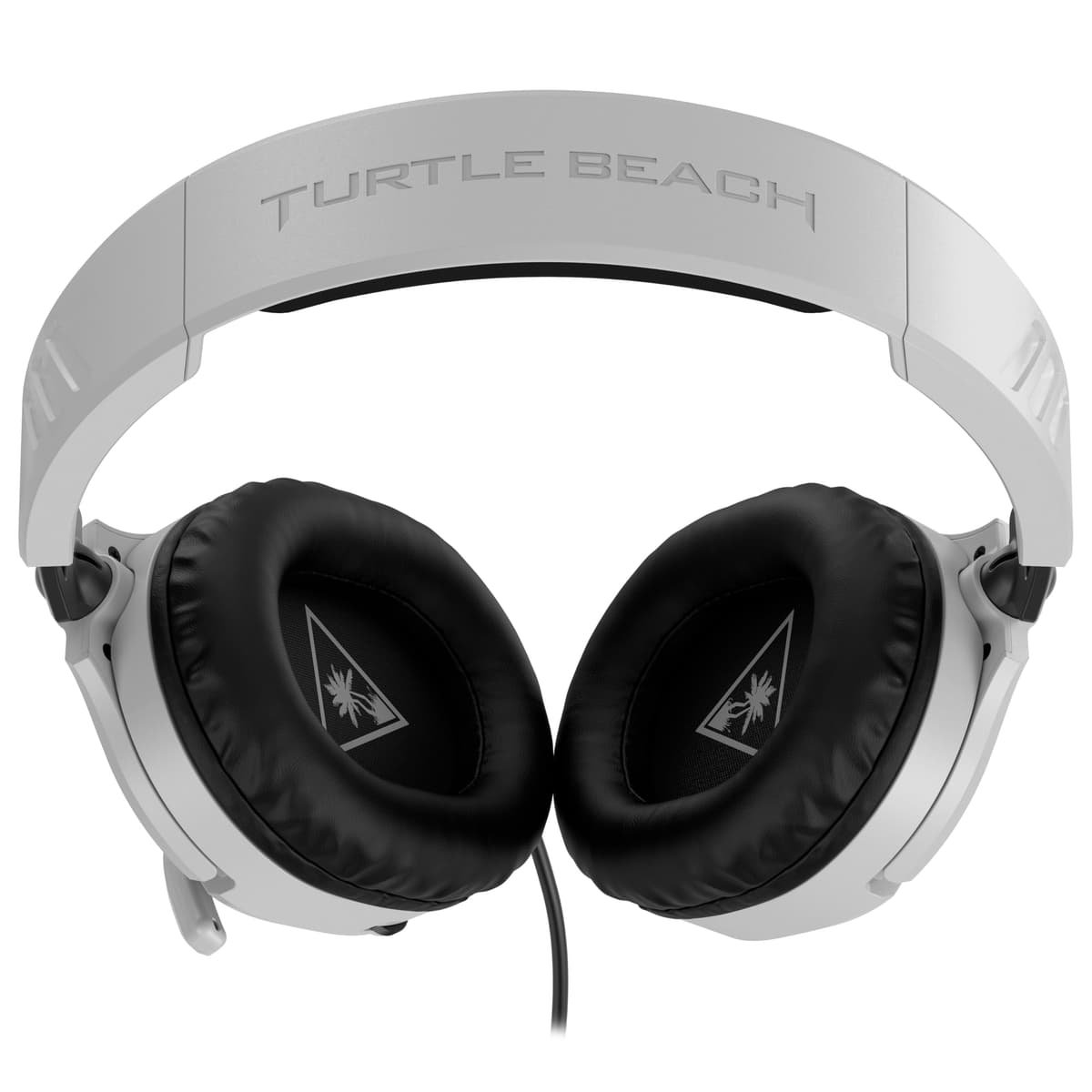 Turtle Beach Recon 70 White Wired Multiplatform Gaming Headset for PS5, PS4, Xbox Series X or S, Xbox One and Mobile with 3.5mm Wired Connection, Flip-to-Mute Mic, 40mm Speakers, Lightweight Design — view 4