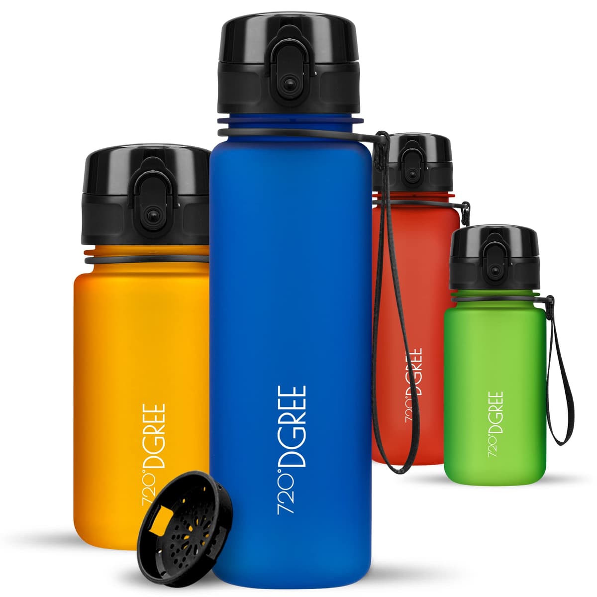 720°DGREE Botella de agua uberBottle – 1,5 litros, 1500ml | Novedosa botella deportiva | Sin BPA | Ideal para niños, fitness, deportes, fútbol, guardería, escuela, pequeños, antigoteo — view 69