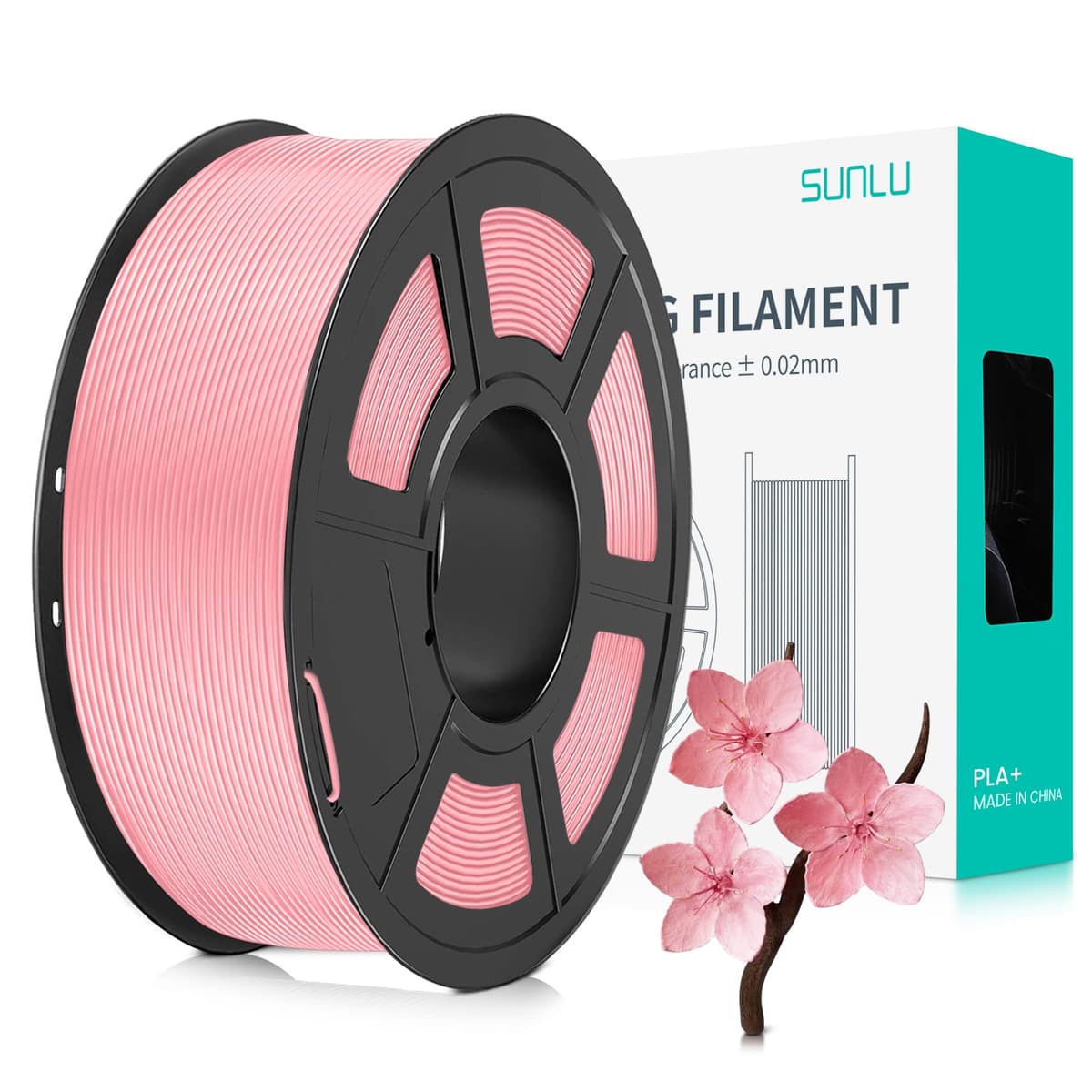 SUNLU Pack de 16 Colores Filamento PLA Plus, Filamento PLA+ Multicolor para Impresoras 3D 1.75mm, Embalado al Vacío Individualmente, 0.25kg/Bobina, Total 4kg, 16 Bobinas​ — view 21