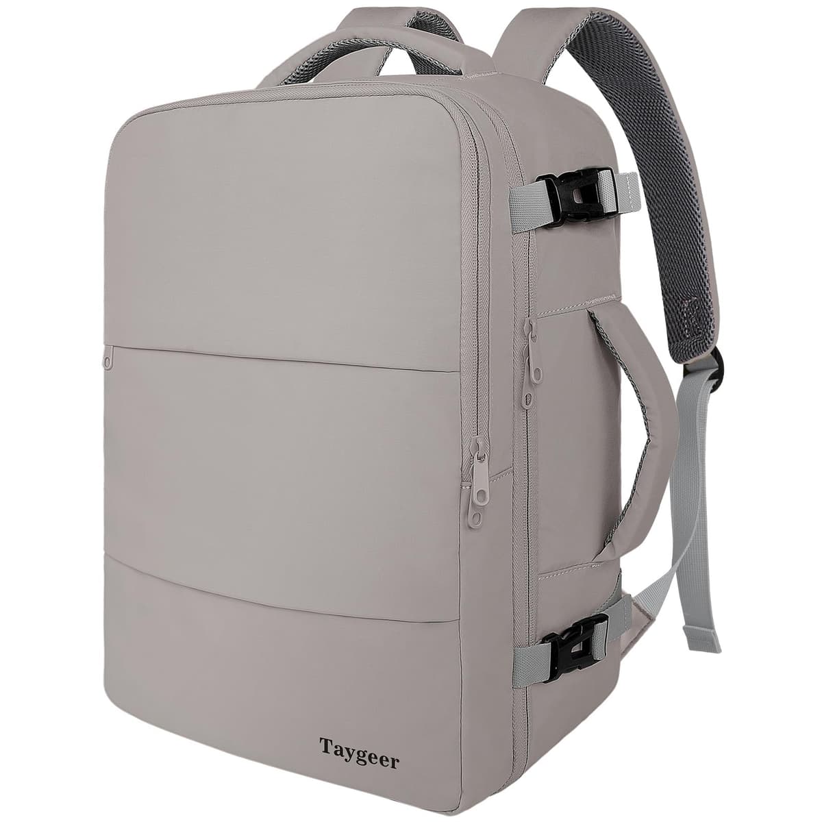 Travel Backpack for Women, Carry On Backpack with USB Charging Port & Shoe Pouch, TSA 15.6inch Laptop Backpack Flight Approved, College Gym Bag Casual Daypack for Weekender Business Hiking, Beige — view 17