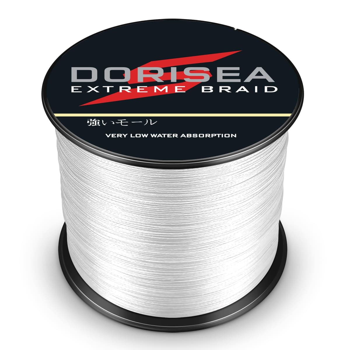 Dorisea Extreme Braid - Hilo de Pesca Trenzado 100% PE 300 m/328 Yardas, Prueba de 6 a 550 Libras, Cuerda de Pesca Resistente a la abrasión, increíble superline Cero Estiramiento, diámetro pequeño — view 14