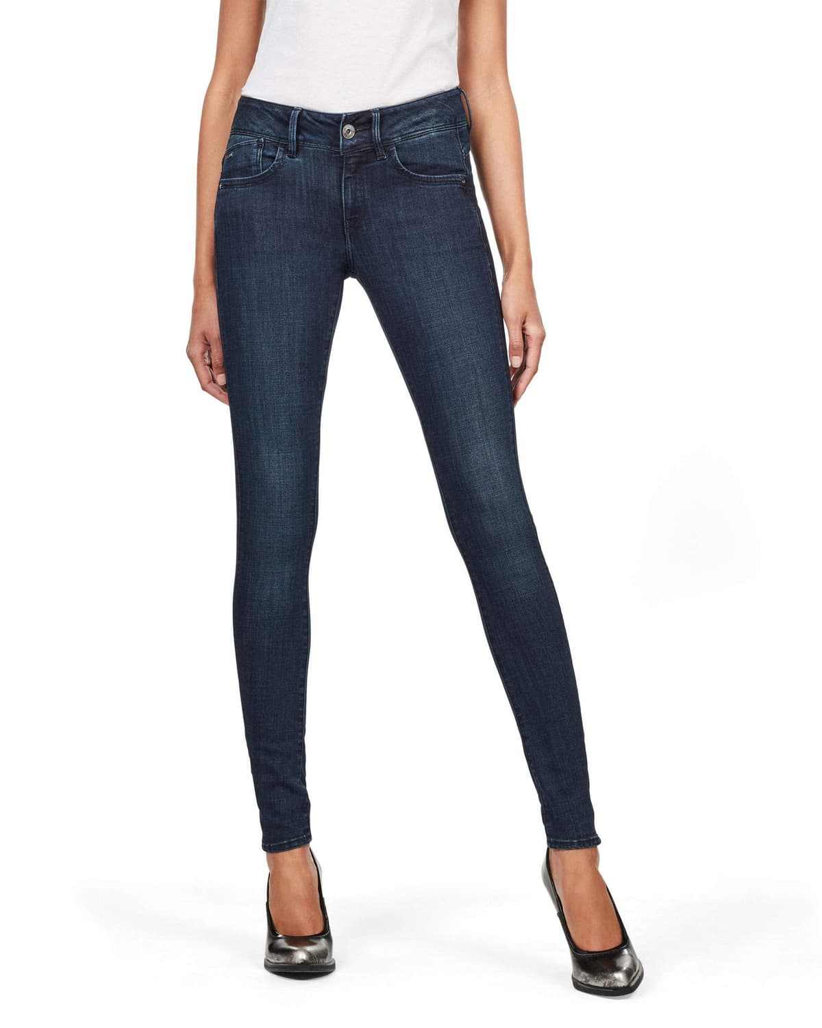 G-Star Lynn Mid Skinny Jeans - Vaqueros Mujer — view 8