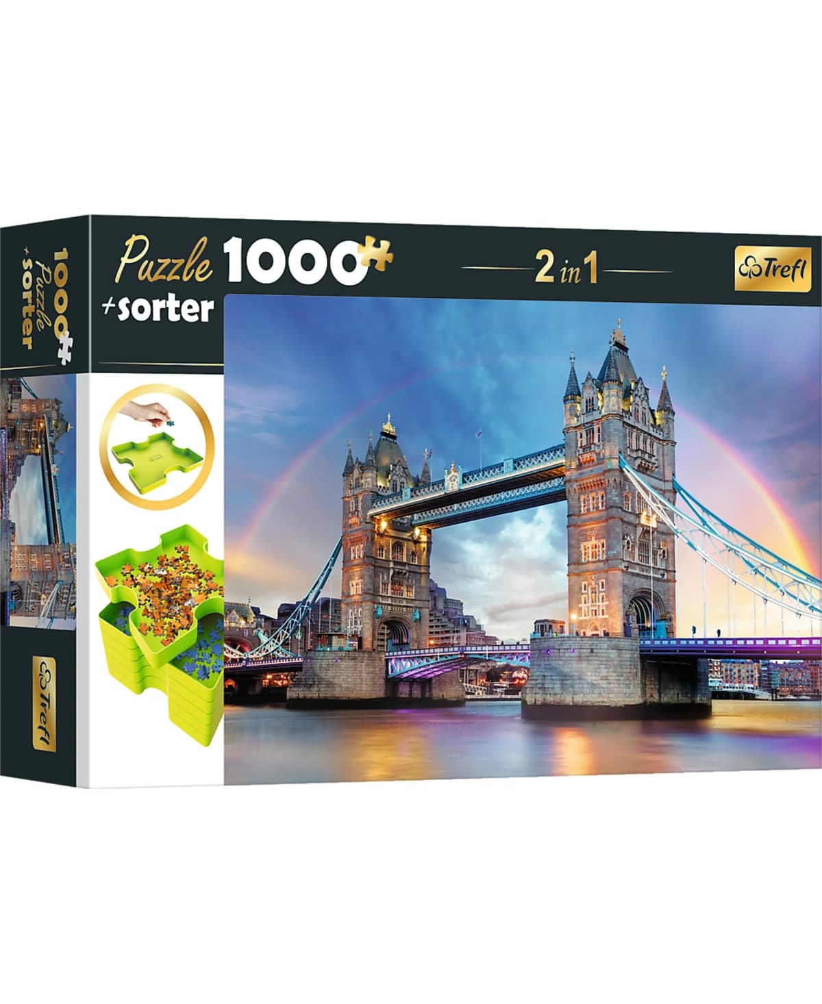 Trefl, Puzzle, Londres, de 1000 Piezas, Inglaterra, Capitales Europeas, Vista a la Ciudad, Edificios Famosos de Londres, Rompecabezas DIY, Pasatiempo Creativo, Regalo — view 11