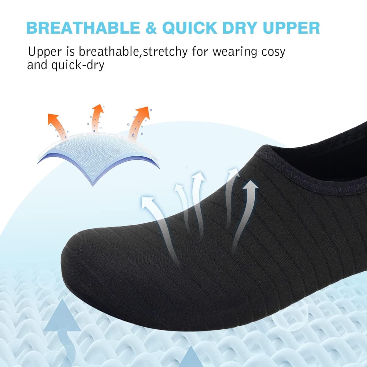 Steppli Water Shoes Swim Aqua Shoes for Men Women — view 4