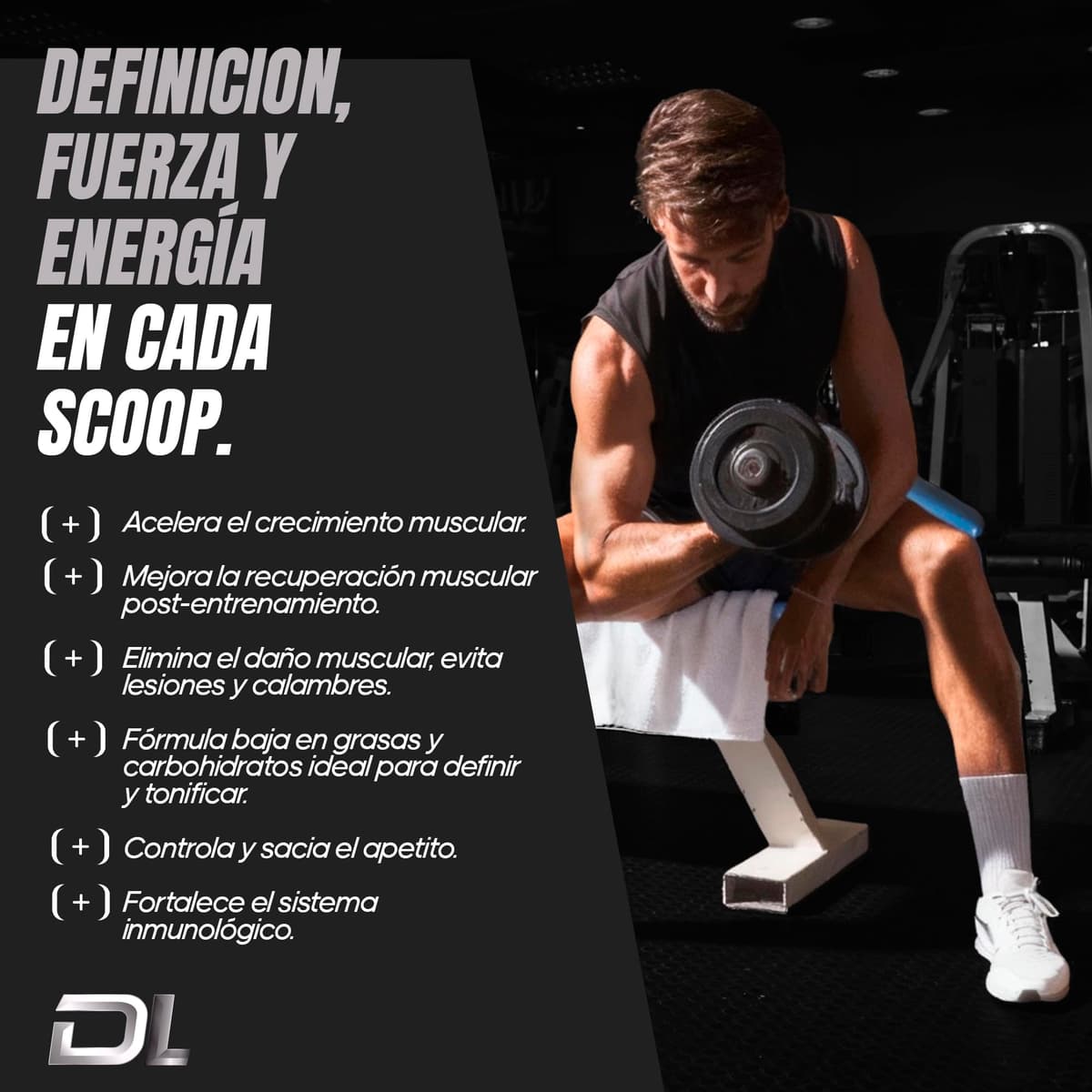 Whey Protein | Proteína en Polvo con Colágeno, Magnesio y Aminoácidos | Aumenta la masa muscular | Apoya el desarrollo y la recuperación muscular | Proteína fácil de digerir | Sabor Caramelo 1kg — view 3