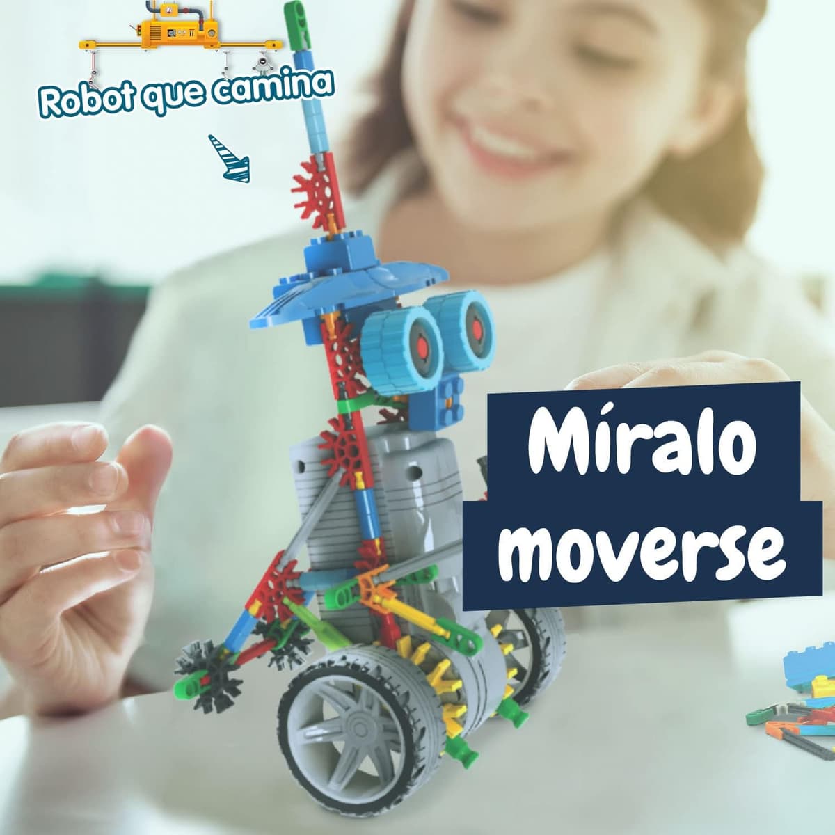 Science4you Robotics Deltabot - Kit Robotica para Niños con 117 Piezas, Construye tu Robot Interactivo, Construcciones, Robot para Montar, Juegos, Juguetes y Regalos para Niños 6 7 8 9 10-14 Años 2.Deltabot — view 5