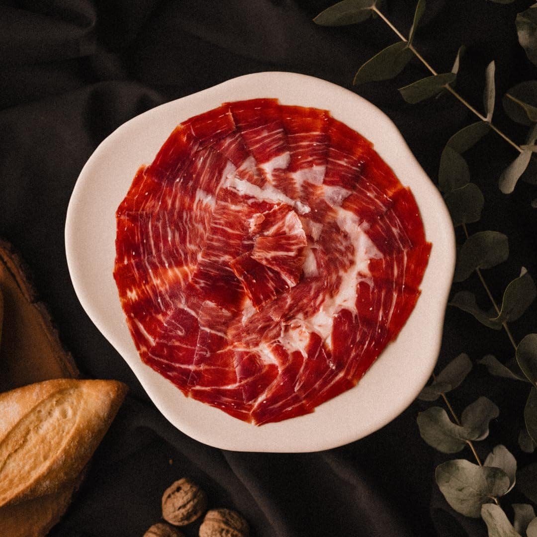 Maximiliano Jabugo - Jamón de Bellota 100% Ibérico | Estuche 80gr Loncheado a Mano a Cuchillo | Criado en Libertad | Curación Lenta +36 Meses (3 Estuches) — view 2