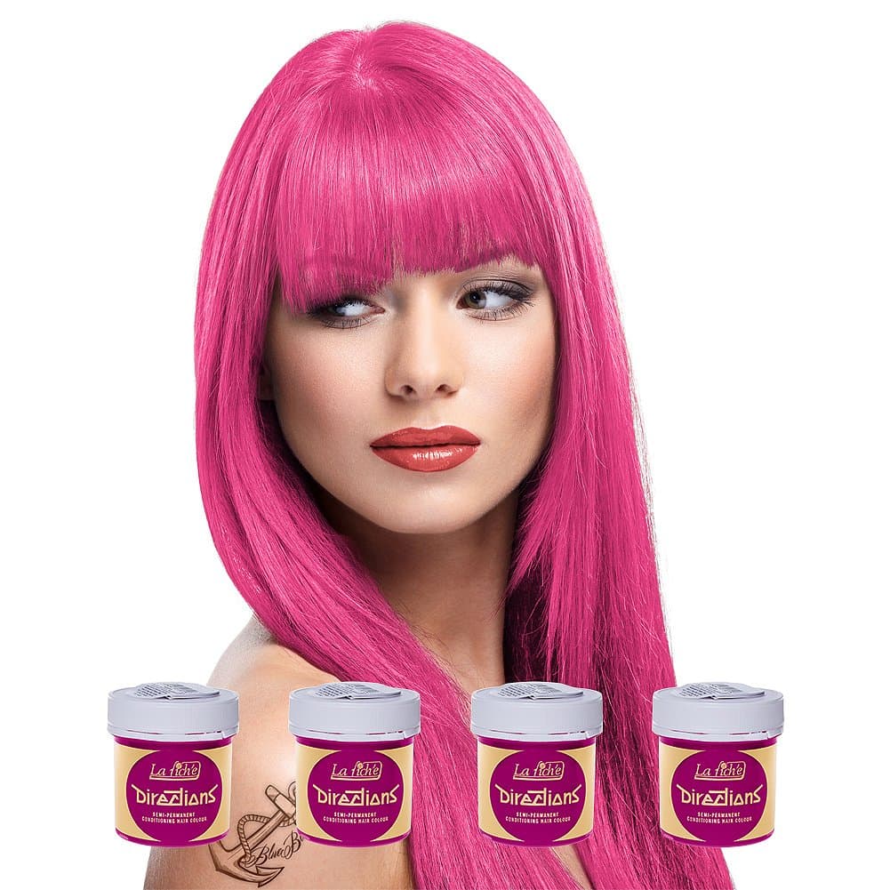 2x La Riche Directions Semi-Permanent Hair Color 100ml Tub - Violet — view 68