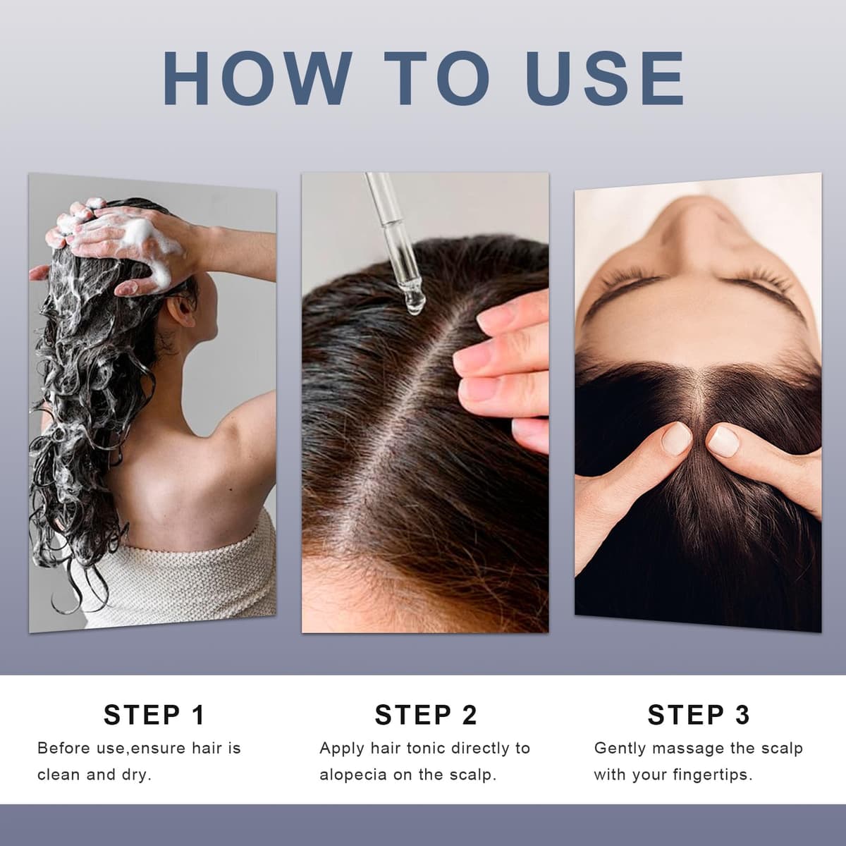 2 Piezas 50ML Serum Anticaida para el Cabello, Nutre el Cuero Cabelludo, Fortalece el Cabello, Nutre el Acelerar Crecimiento del Cabello, Fácil de aplicar para Hombres y Mujeres — view 6