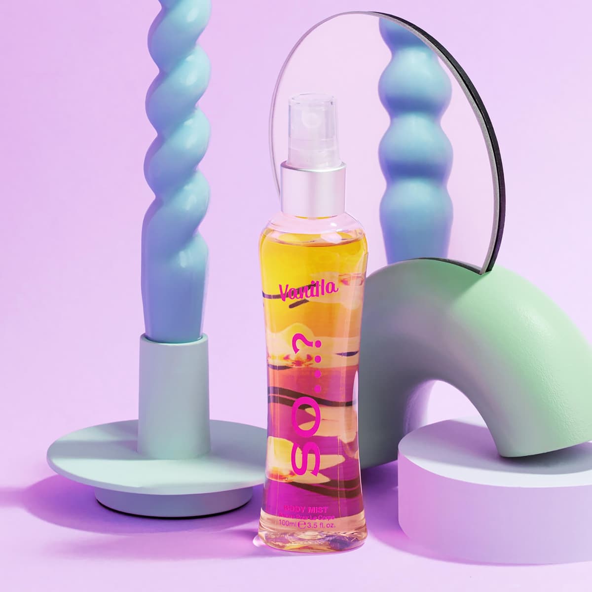 Body Mist By So…? Womens Vanilla Body Mist Fragrance Spray, Travel Size, 100 ml, 1 piece — view 5